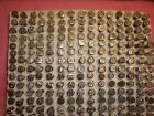 Misc Round Square And Pentagon Railroad Date Nails-total 266