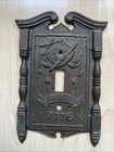 Vintage American Tack 1968 Fyfe Drum Brass Switch Outlet Plate Covers Set Lot