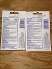 Lot Of 2 Clear Eyes Redness Relief Sterile Eye Drops - 0 2 Oz Free Shipping
