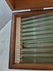 55 Pc Vtg K e Keuffel Esser Radius Curve Degree Template Set W wood Box