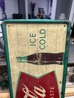 Vintage Original Coca Cola Advertising  Sign