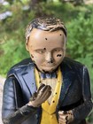 1875 J    E  Stevens Cast Iron Boss Tweed Tammany Hall Antique Mechanical Bank