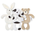 Unisex Infant Rattle Toy  Nursery Sensory Animal Plush Made With 100  Organic Co