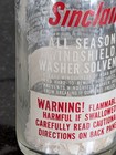 Vintage Sinclair Windshield Washer Solvent Glass Bottle Sinclair Refining Co Ny