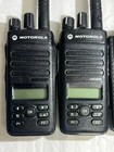 2 Xmotorola Mototrbo Xpr3500e  Aah02rdh9va1an Ama2 403-512 Mhz Uhf Two Way Radio