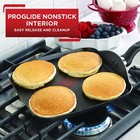 T-fal Easy Care Nonstick Cookware  Griddle  11 Inch  Grey