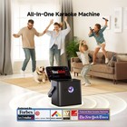 Ikarao S3 Karaoke Machine With Hdmi  32gb Tablet  2 Wireless Mics  80w Speaker