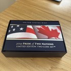 2019 Pride Of Two Nations Limited Edition Two Coin Silver Set