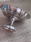Vintage Oneida Silverplate Smallpedestal Footed Candy Dishcompote Bowl Usa