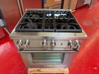 30    Thermador Pro Harmony Gas Range Prg304wh  used 