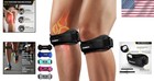 Non-slip Knee Straps For Active Lifestyles - Adjustable   Comfortable 2 Pack