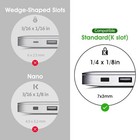 I3c Laptop Cable Lock 4 Digital Combination Lock Security Computer Cable 1 Pack