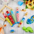 Wooden Harmonica   6-hole Flute   Horn Cartoon Instrument Combination Party Favo