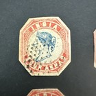 Eight India Victorian  1854  4as Cut To Shape Used Collection