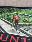 Vintage 1990 Trek Usa Bicycle Mountain Bike Shop Banner Double Sided 47  X 24 