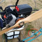 Paramotor Ppg Fuel Check Mirror By16mm Frame Mounted