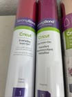 Lot Of 15 Cricut Materials Rolls Vinyl Iron-on Glitter Holographic Everyday Foil