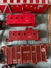 Huge Lot Model Train Railroad Parts Lionel American Flyer Caboose Hopper Tin Vtg