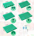 Silicone Gummy Molds Set Of 5  Candy Molds Silicone With 2 Droppers For Conveni
