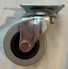 2  Casters Set Of 4  Heavy Duty Rubber Caster Wheels Swivel Plate Castors