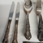 Vintage 1847 Rogers Bros Is Silverware  engraved  c   Heritage Pattern 48 Piece