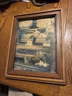 Vintage    kittens In Drawers    Wood 8x10 Photo Frame Nostalgic Kitsch Super Cute