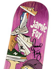 Rare Signed Jamie Foy Big Boy New Balance Purple 8 25 Deathwish Skateboard Deck