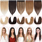 One Piece Thick Clip In 100  Real Remy Human Hair Extensions 3 4 Full Head Weft