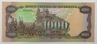 Nicaragua 1000 Cordobas 1985 P-147 Unc Banknote