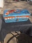 Vintage Union Steel Tackle Box  Painted Koi Anchor Fishing Hook Pinstriping