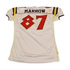 Vince Marrow Orlando Rage 2001 Game Used Away Jersey Size 52  2