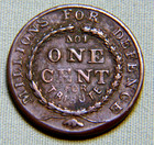 Rare 1863 Patriotic Civil War Token Millions For Defense - Lot 980