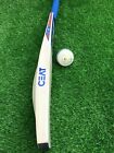 English Willow Cricket Bat Grade-1 Big Thick Edge  free Ball  nature In India 