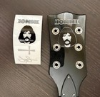 Tony Iommi Tribute Guitar Headstock Raised Uv Dtf Decal Sticker Set