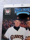 Original Vintage 1990 Advertisment Sign Mother s Cookies Mlb Giants Baseball 