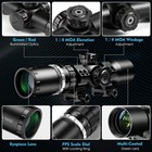Crossbow Scope 1 5-5x32  With Locking Ring  250-450 Fps Speed Black