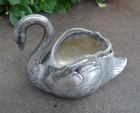 1884 German Wmf Open Salt Dip  Cellar  Dish W removable Glass Liner 