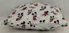 Mickey Mouse Nursery Play Room 18  Throw Pillow Cover With Zipper White Black