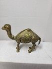 Vintage Etched  Brass Camel Figurine