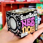 Authentic Needoh Snow Ball Crunch Squishy Stress Ball Sensory Fidget Toy New