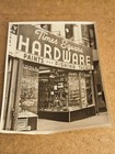 Vintage Photo Times Square Nyc  8 By 1o B  W Hardware Store Front New York City 