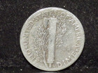 1936  Mercury  Silver Dime Coin   Free Shipping 