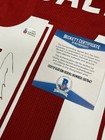 Signed Autographed Red Jersey Mohamed Salah Liverpool Beckett Coa