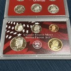 United States Mint 2001 Silver Proof Set 50 State Quarters San Francisco