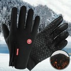 Windproof Waterproof Winter Gloves Touch Screen Lined Warm Men Women 7color Pair