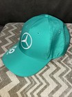 Nwot 2024 Mercedes Amg Petronas F1 Team 50th Anniversary Strapback Hat In Teal
