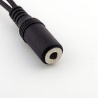 3 5mm Female To 2x 1 8  Male Stereo Earphone Audio Splitter Mp3 Mp4 Cable Cord