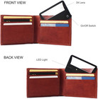 His And Her Credit Card Size Lighted 3x Magnifier Bundle Includes 2 Magnifiers 