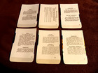 Old Vintage Long Star Seed Co Asst Flower Packets Empty Set Of Six 1940 50s