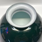 Emerald Forest Green Smooth Cased Glass Student Oil Lamp Shade 10    Fitter